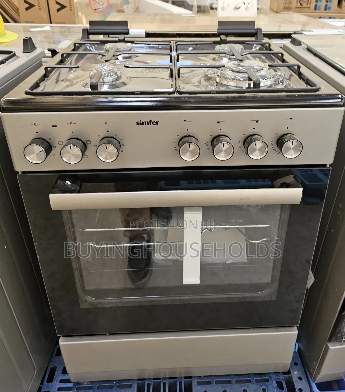 Simfer 60x60 All Gas Cooker Brand New!