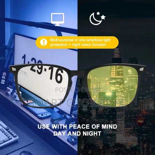 Hd Night/Day Vision Goggles Driving Glasses - thumbnail 4