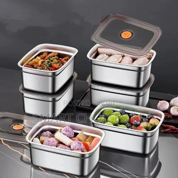 Stainless Steel Food Storage Containers