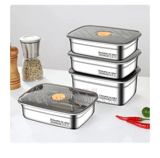 Stainless Steel Food Storage Containers - thumbnail 8