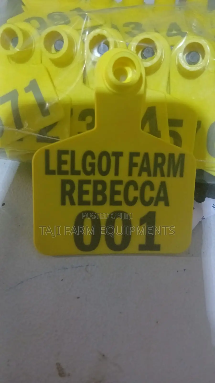 Livestock Eartags Available