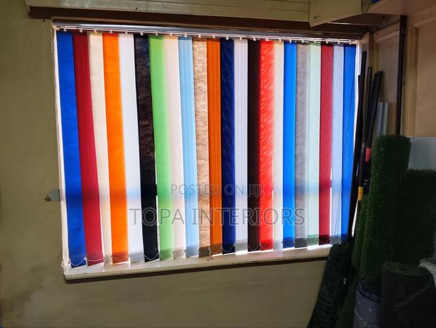 Decorative Custom Made Vertical Office Curtain Blinds - main view