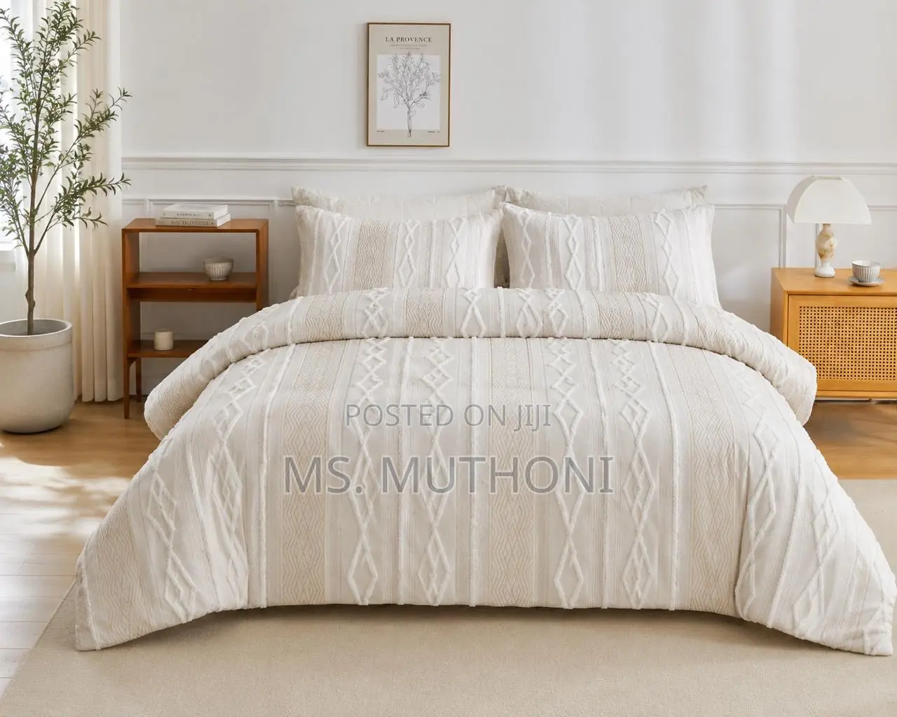  Extra Big Luxury Textured Duvet Cover Set 