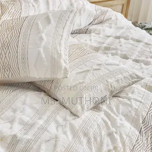  Extra Big Luxury Textured Duvet Cover Set 