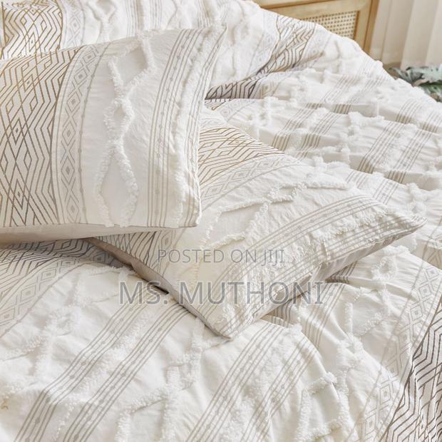  Extra Big Luxury Textured Duvet Cover Set  - thumbnail 3