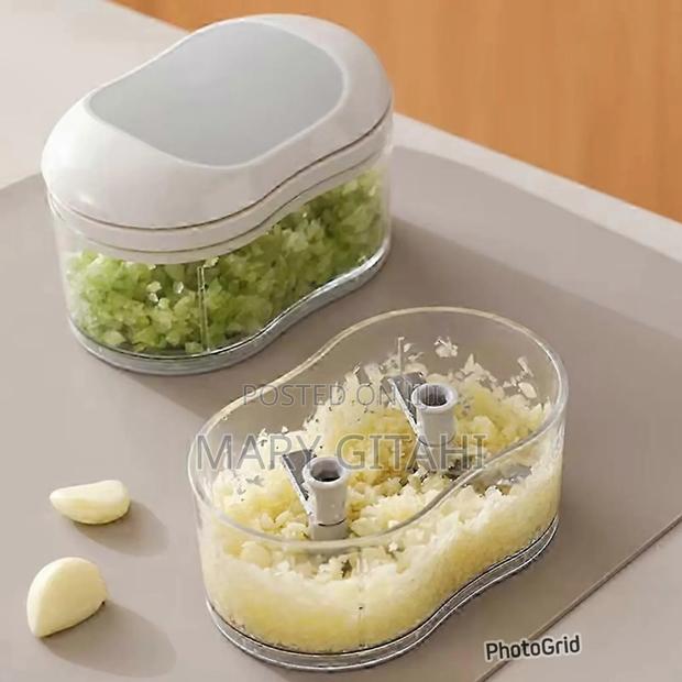 Fast Cutting Hand Push Garlic Cutter - main view