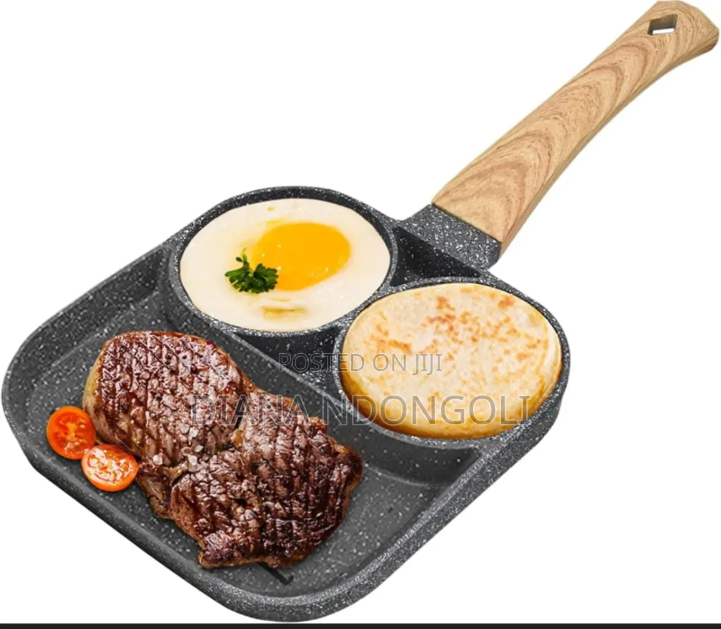 3 Compartment Nonstick Pancake Pan For KSH 999