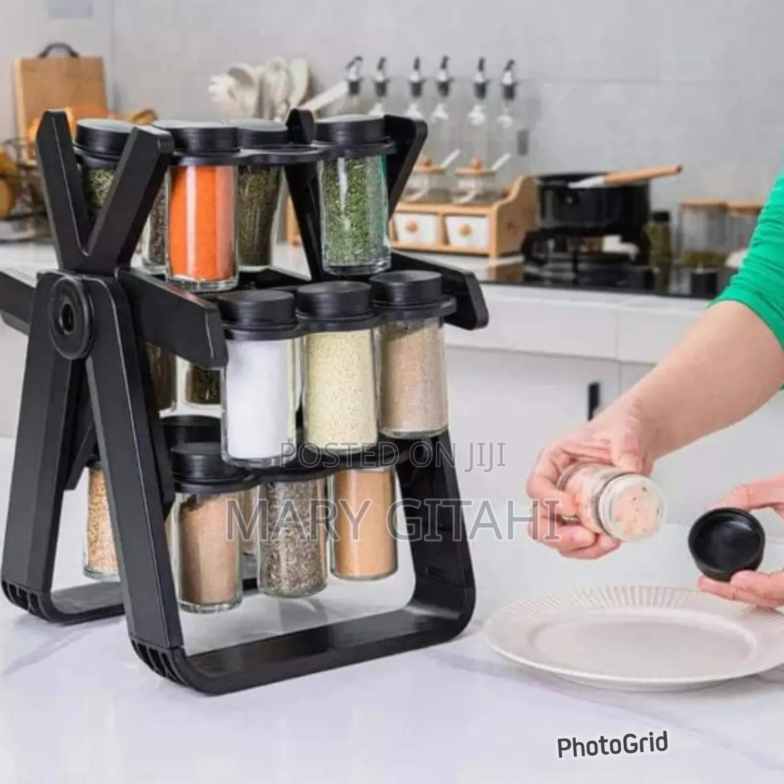 Windmill 18 Jar Rotating Spice Rack (18pc) Now