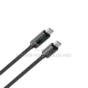 Havit USB-C to USB-C, Fast Charging Cable Pd100w, Led Display 200cm