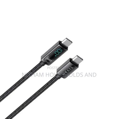 Havit USB-C to USB-C, Fast Charging Cable Pd100w, Led Display 200cm