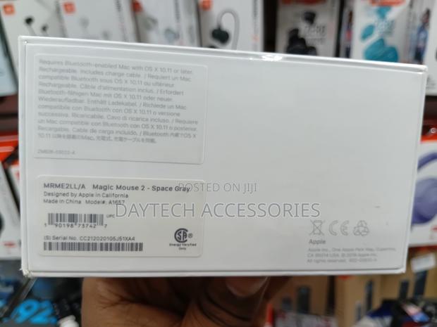 This Is an Apple Magic Mouse 2 in Space Gray - thumbnail 4