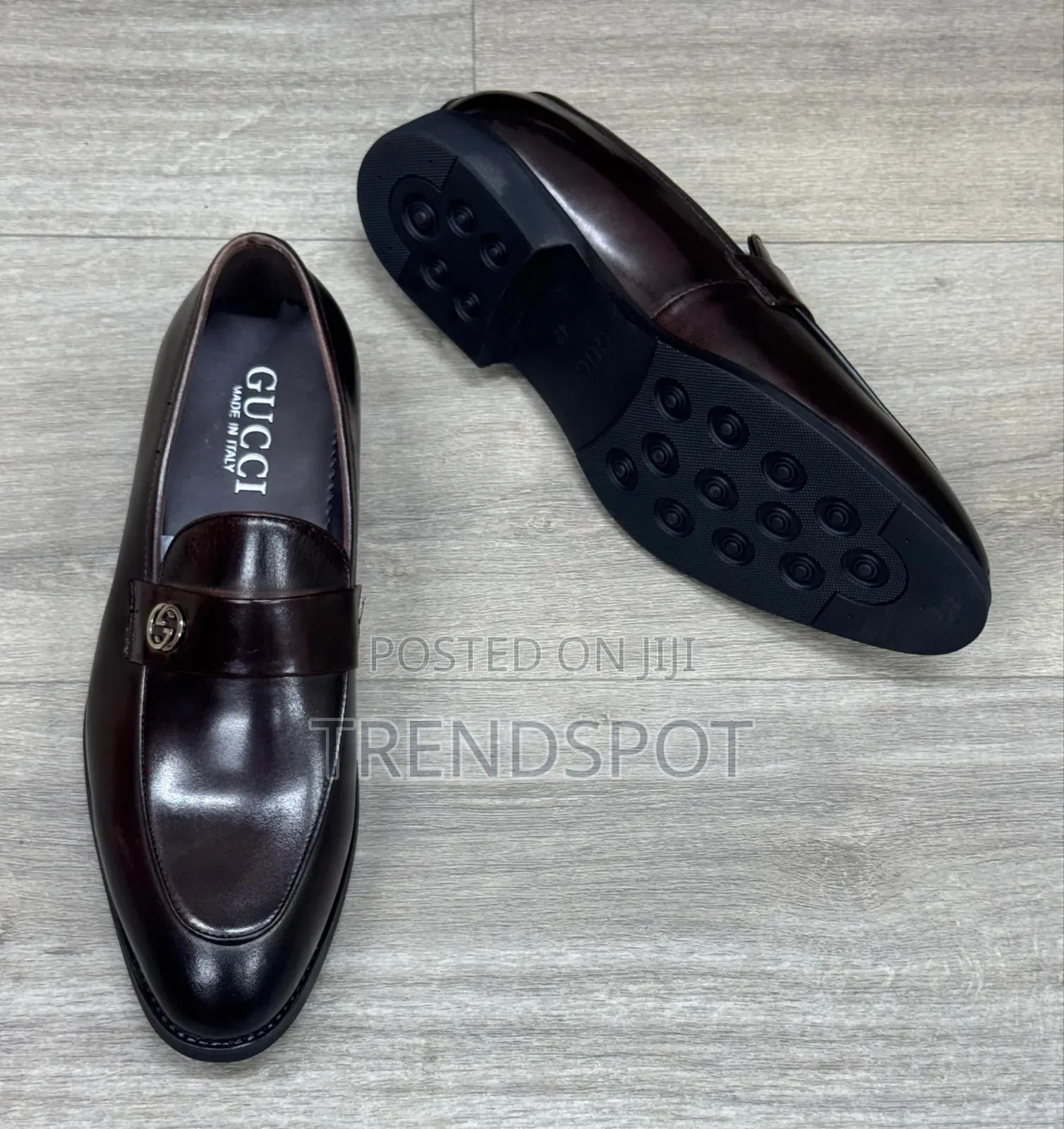 Gucci Official Leather Shoes