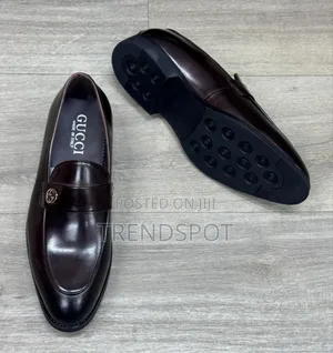 Gucci Official Leather Shoes