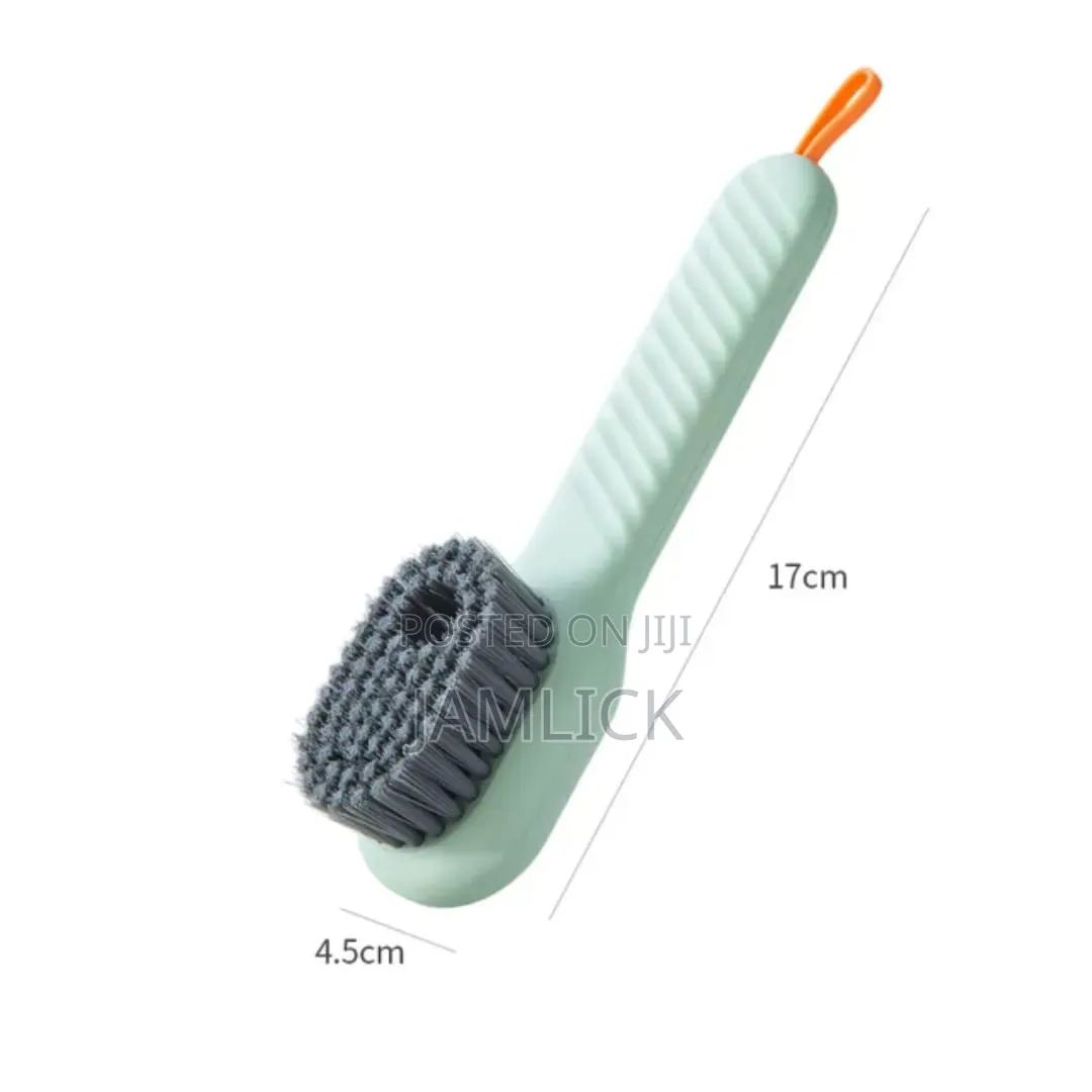 Shoe Brush With Soap Pump - Ny