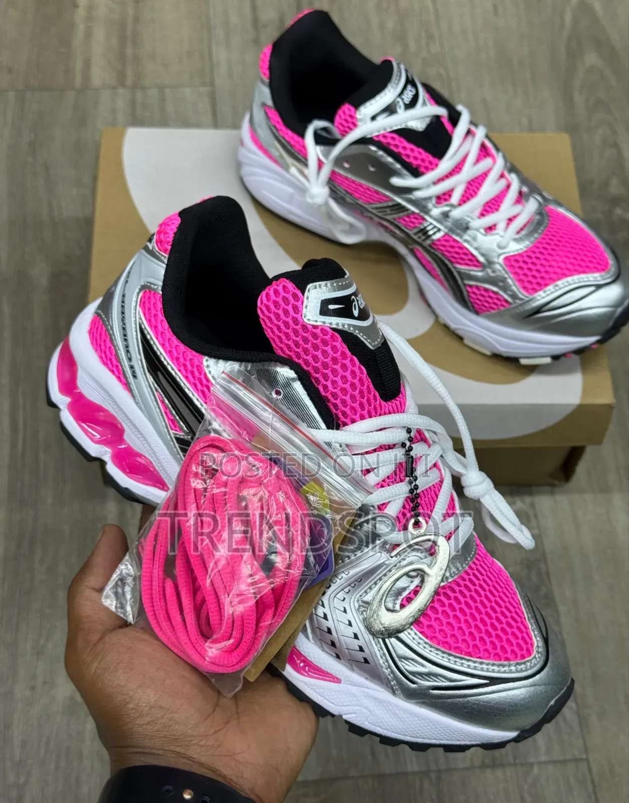Asics With Some Pink