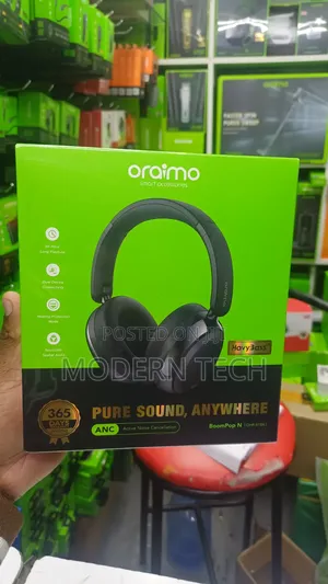 Oraimo Boompop N Foldable Wireless Anc Headphones