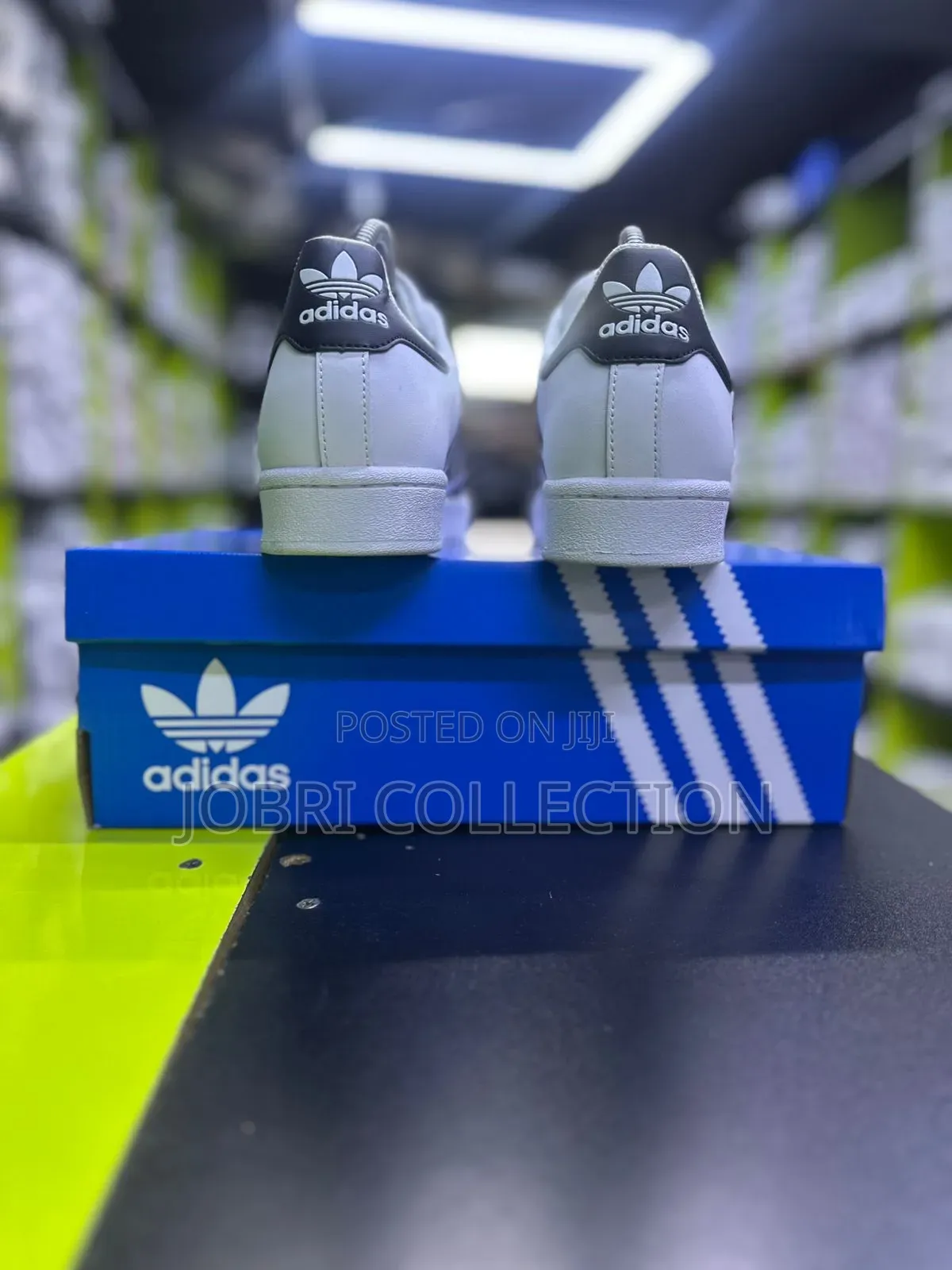 White Adidas Superstar Sneakers