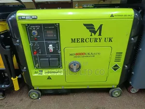 Mercury Diesel Silent Generator 8 Kva/8000w