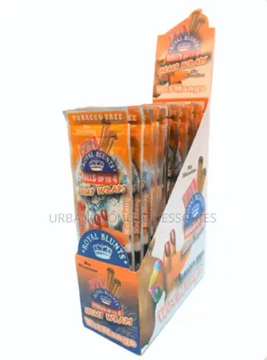 Royal Blunts XXL Herbal Blunt Wraps 110 Mmkingsize Mango(Tobacco Free)