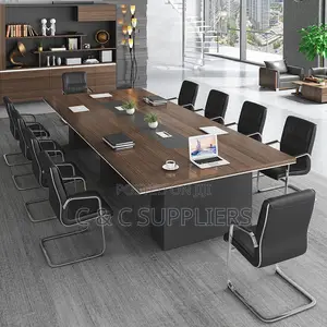 240cm Office Boardroom Table With Power Socket
