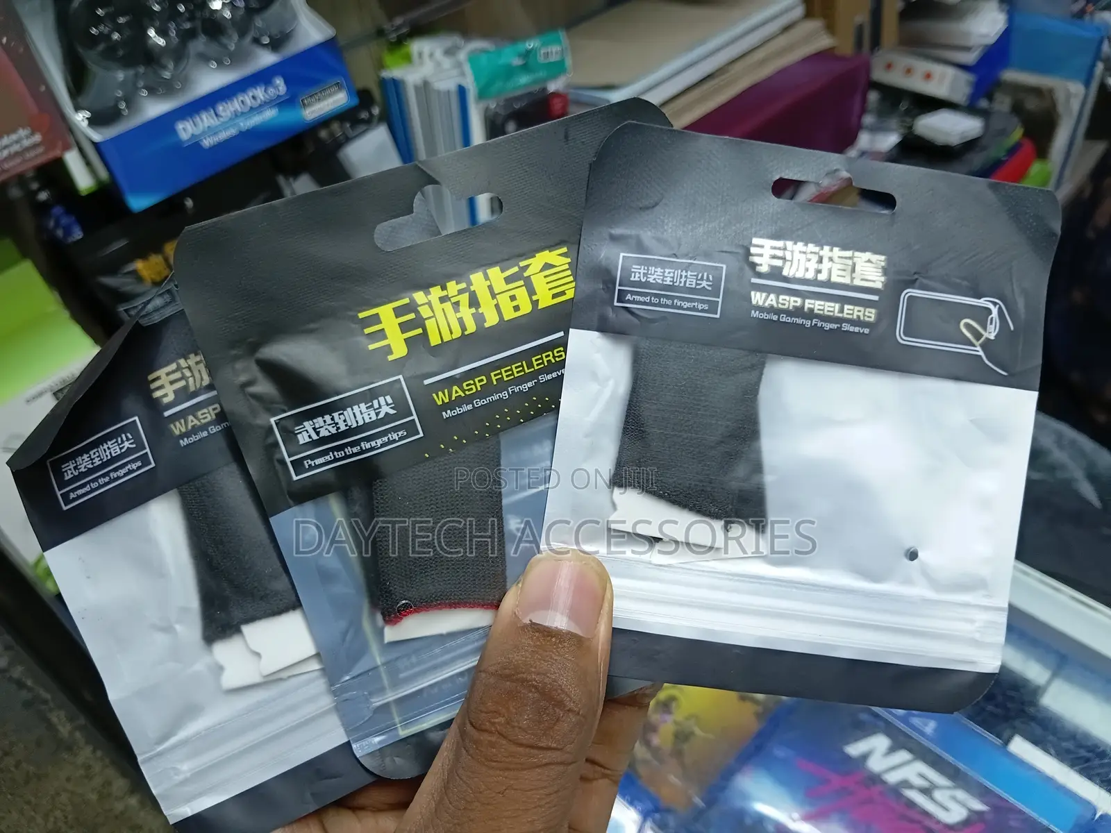 These Are Wasp Feelers Mobile Gaming Finger Sleeves