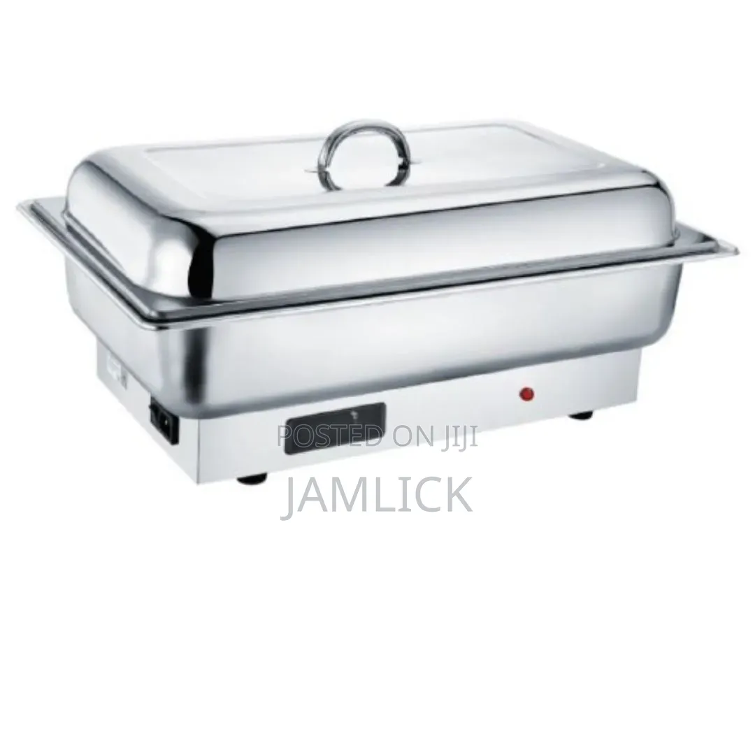 Electric Double Compartment Chafing Dish - Id