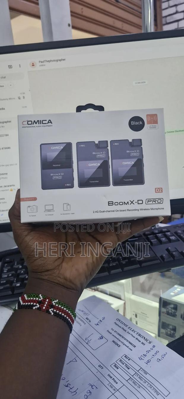 Comica Audio Boom X-D Pro D2 Ultracompact 2-Wireless Microphone - thumbnail 2
