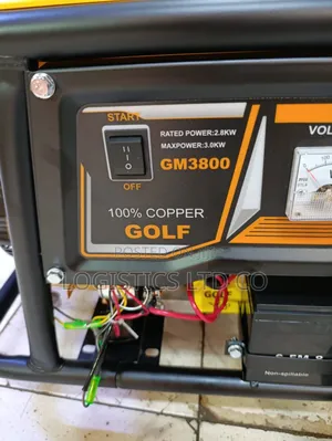 Golf Gm3800 3.0kw Petrol Generator 100% Copper