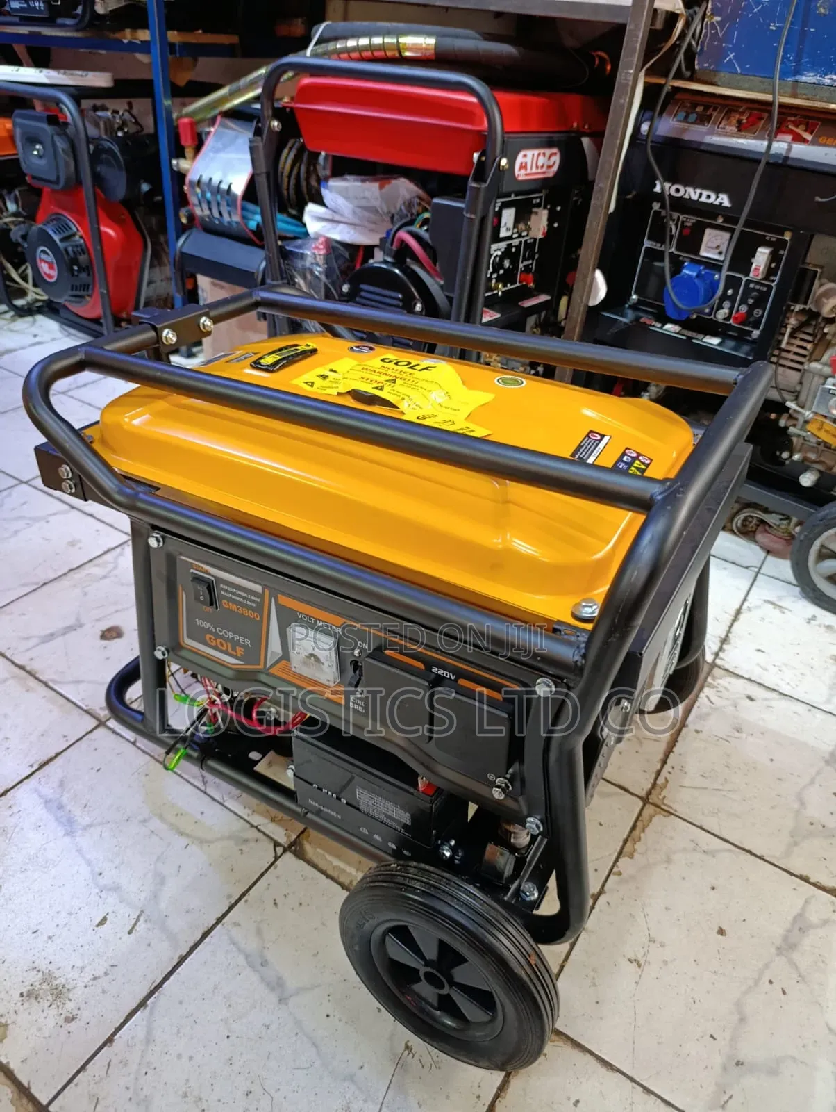 Golf Petrol Generator 2.8 Kva Gm 3800