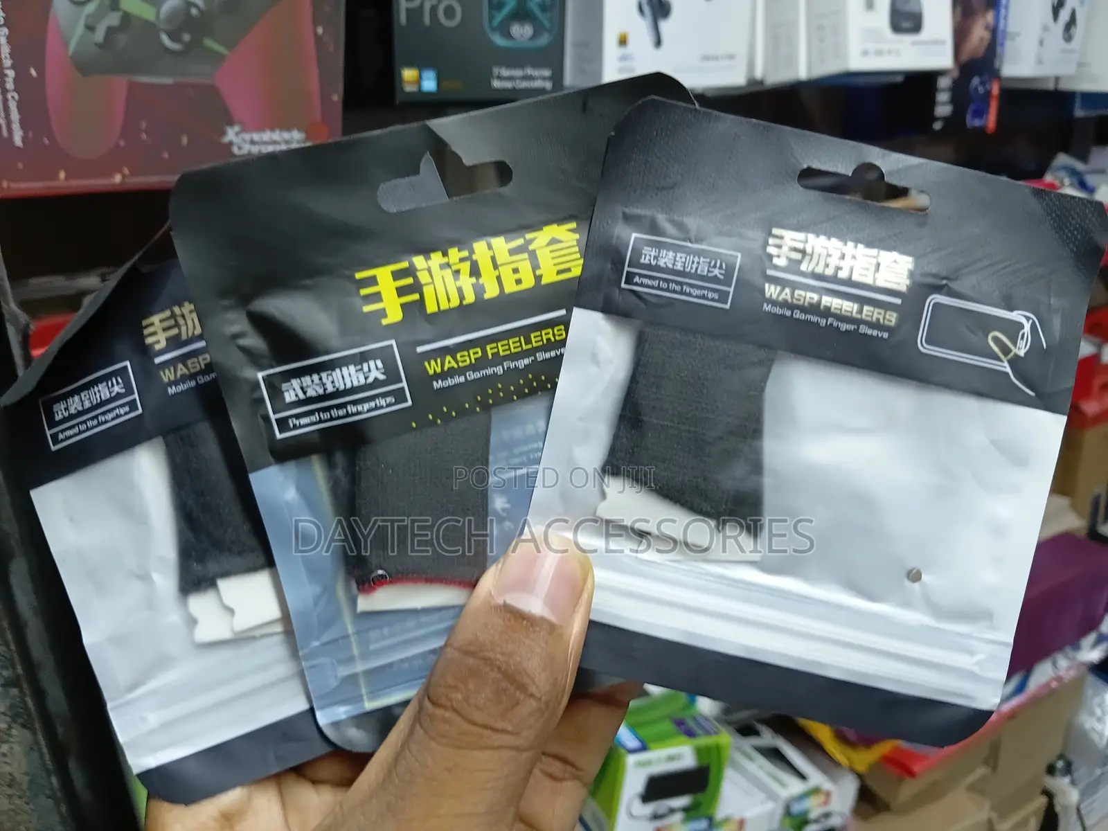 Wasp Feelers Mobile Gaming Finger Sleeves.