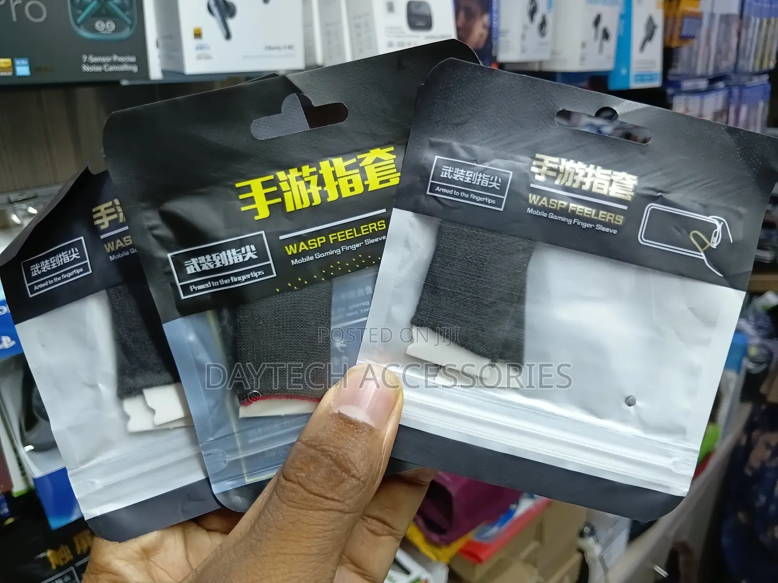 Wasp Feelers Mobile Gaming Finger Sleeves.