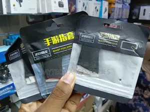 Carbon Fiber Fabric Mobile Gaming Finger Sleeve