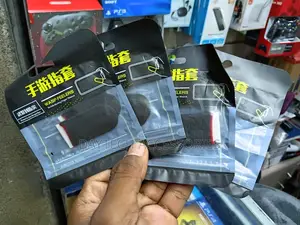 Carbon Fiber Fabric Mobile Gaming Finger Sleeve