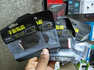 Carbon Fiber Fabric Mobile Gaming Finger Sleeve