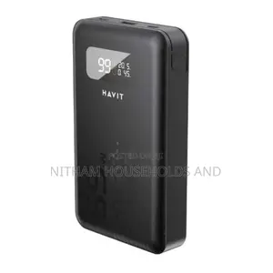 Havit Pb5211 45w 10,200mah Phone Laptop Charger Power Bank