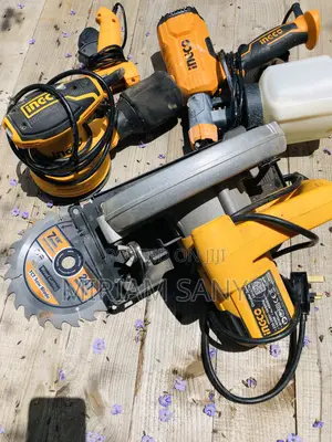 Ingco Circular Saw, Sander, Paint Spray Gun