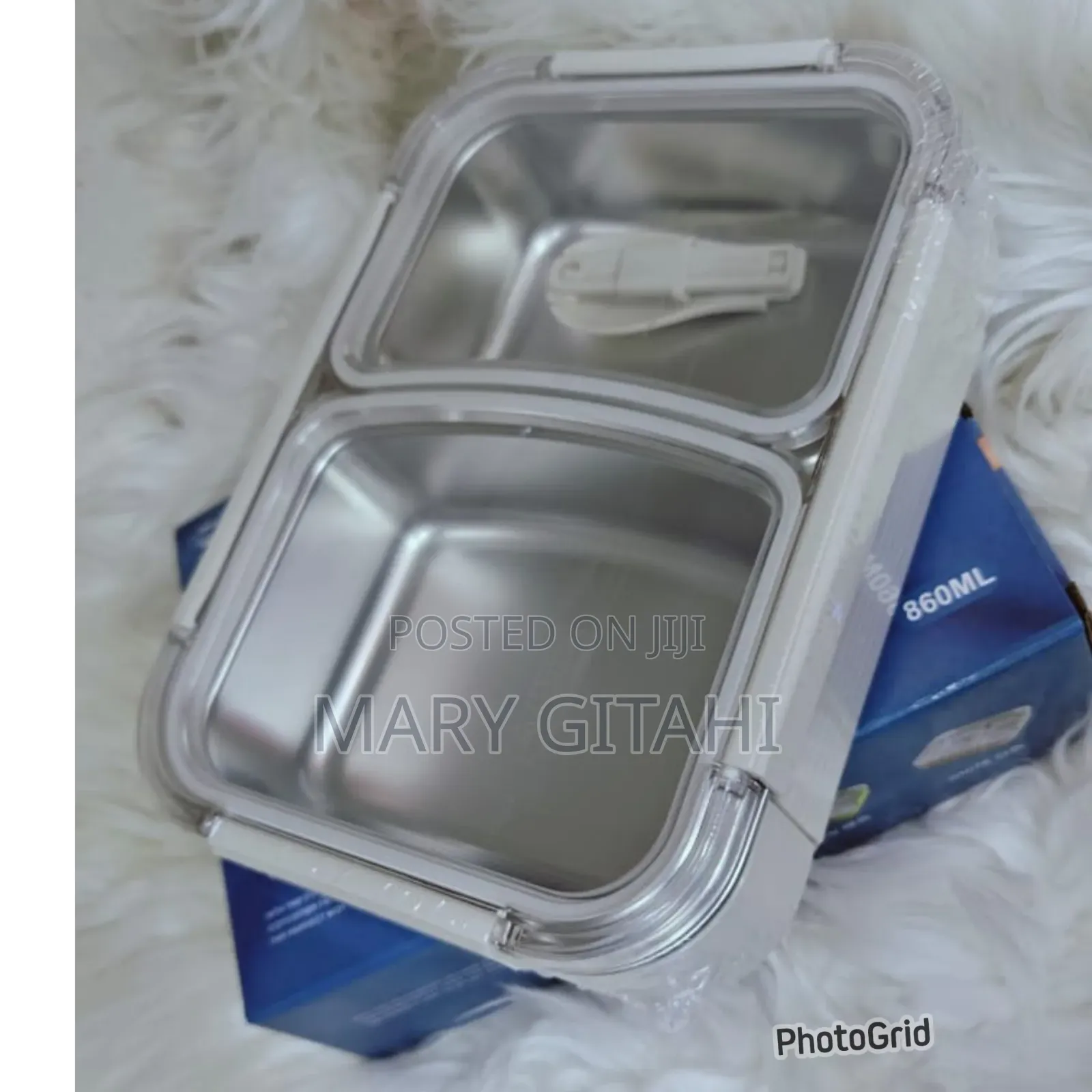 2 Grid Foodflask
Material: Plastic Bpa Free*And Stainless Steel