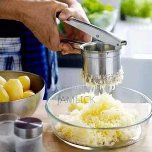Potato Masher Ricer Press – Stainless Steel Vegetable - Hk