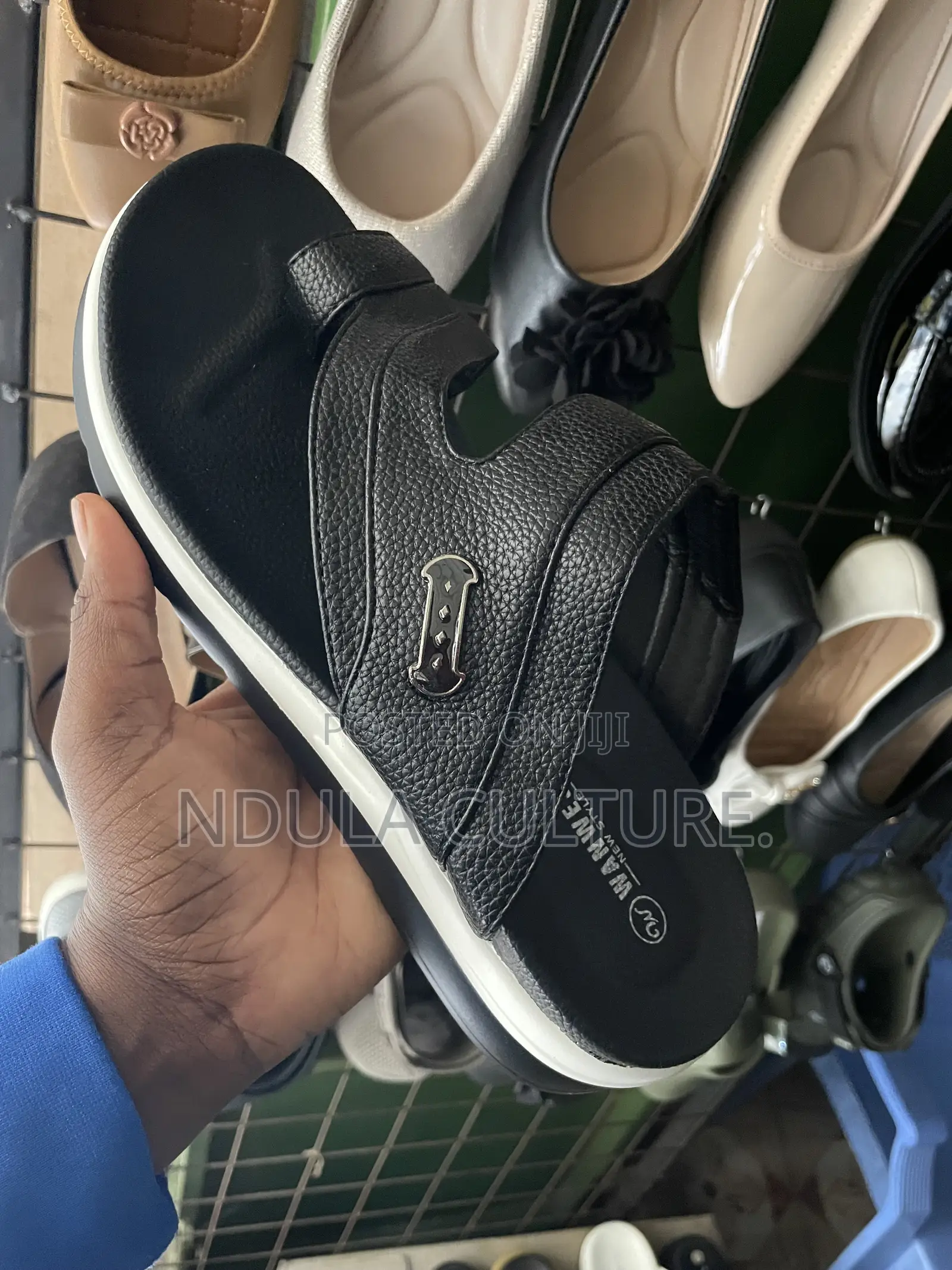1 Step Soft Sole Leather Sandals