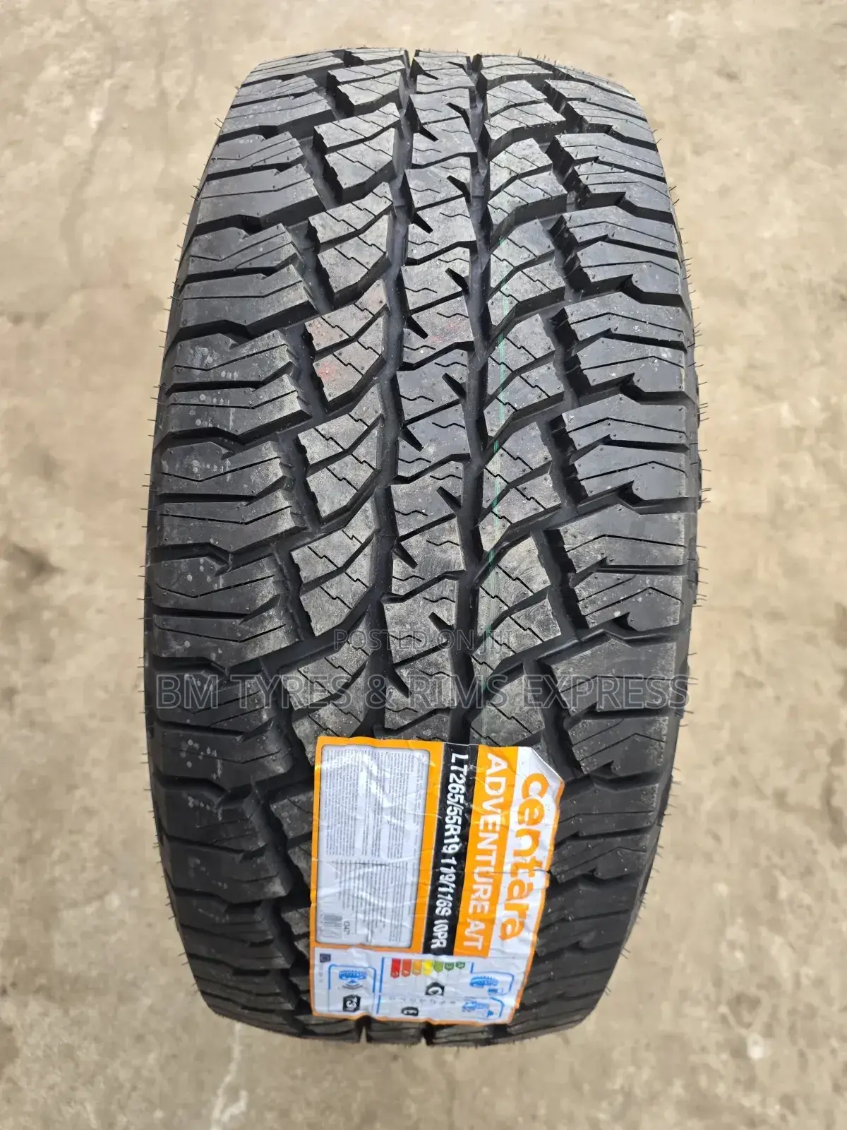 265 /55 R19 Centera Tires (All Terrein)