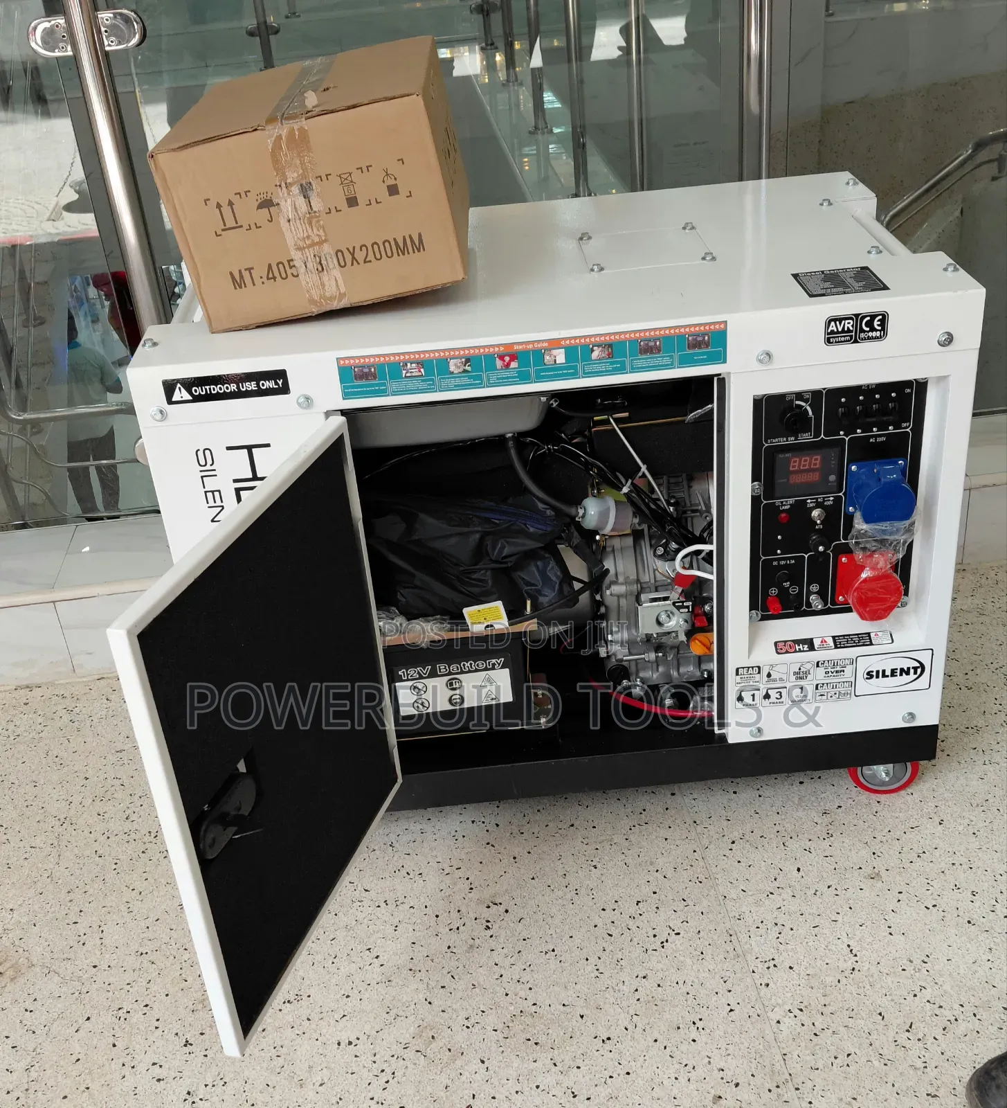 Pulsar Dg15000 Single/Three Phase Diesel Generator With Ats Switch