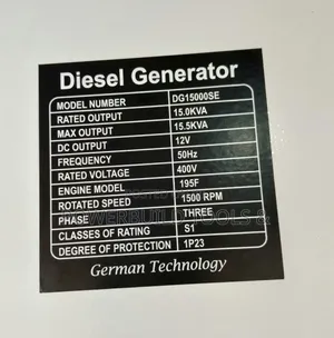 Pulsar Dg15000 Single/Three Phase Diesel Generator With Ats Switch