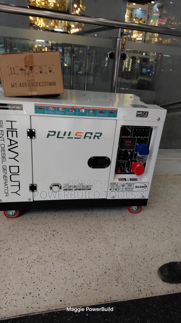 Pulsar Germany 15kva Three Phase Silent Diesel Generator With Ats - main view