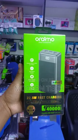 Oraimo Powerbox 400 Vision 40000mah 22.5w Power Bank