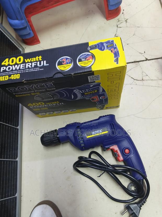 400w Powerful Royce Corded Drill - main view