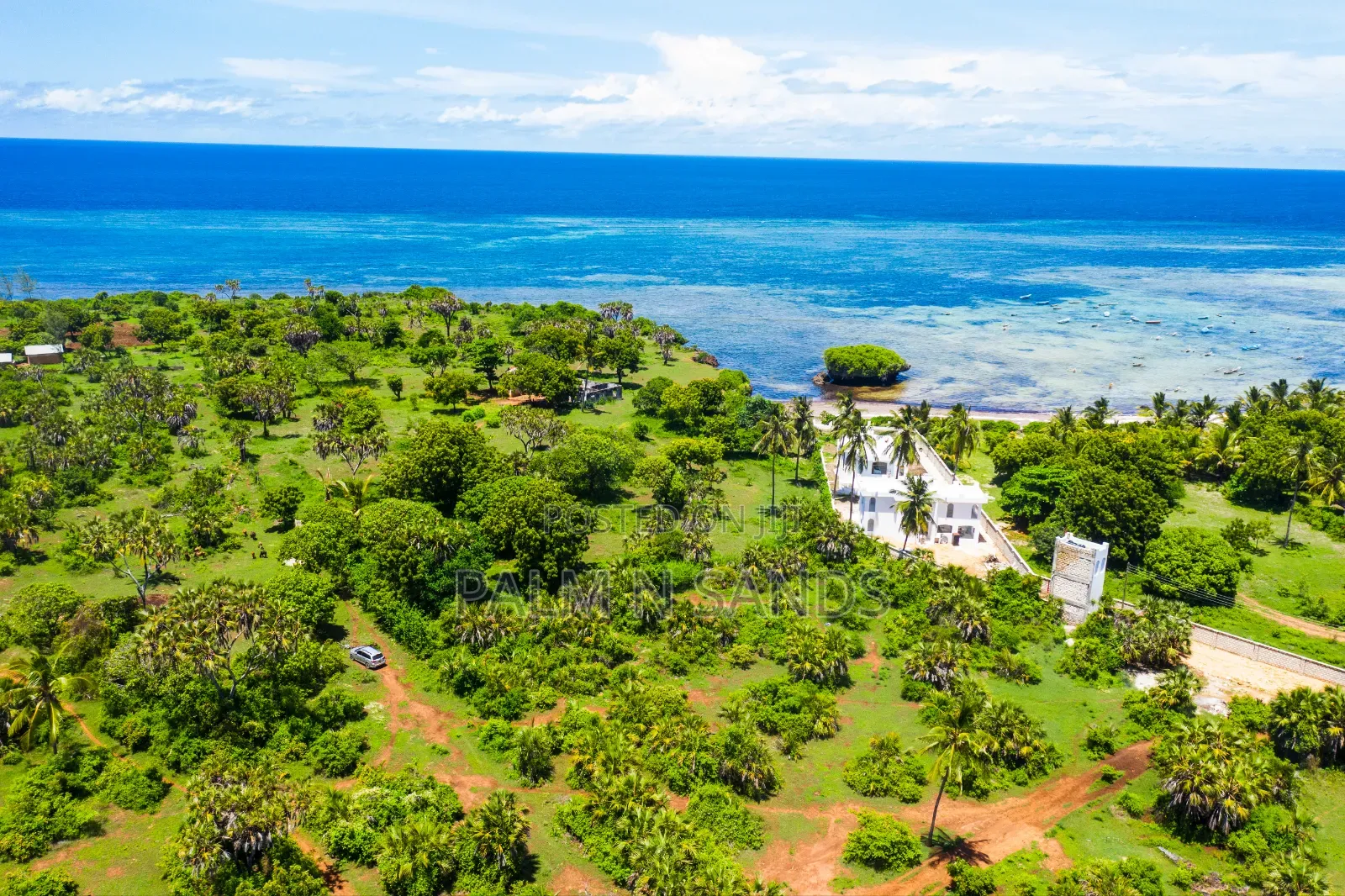 Exclusive Beachfront Plot for Sale in Msambweni –South Coast Gem