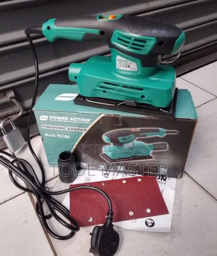 Power Action Finishing Sander/180watts Power Action Finishing Sander