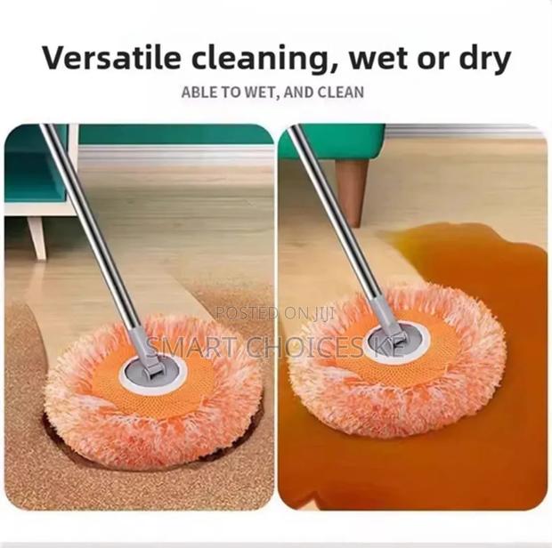 Dust Removal Fluffy Head Mop
Comes With 2 Heads - thumbnail 2