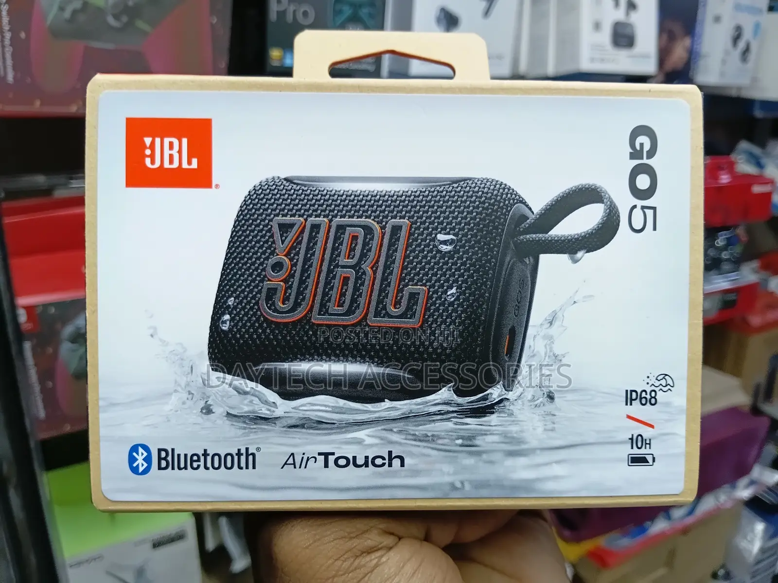 This Is a JBL Go 5 Portable Bluetooth Speaker - Black