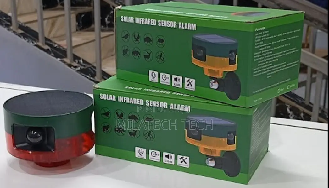 Pir Sensor Alarm.– Outdoor Security System